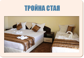 Снимка на тройна стая в хотел Какао